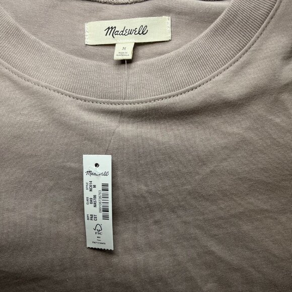 BRAND NEW | Madewell | Supima® Cotton Essential Long-Sleeve Tee | Medium - Picture 6 of 7